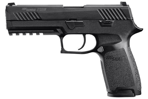 SIG Sauer P320, the civilian version of the military's new M17 (No Thumb Safety)